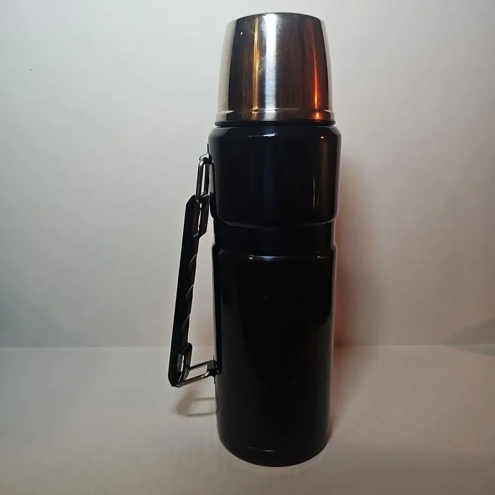 Thermos Stainless Steel King Handle Insulated Bottle Blue SK2010
